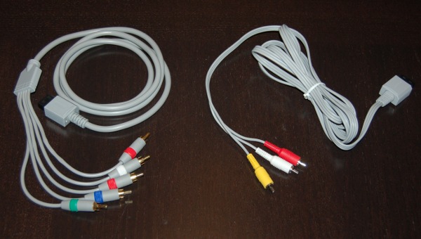 nintendo wii composite cable